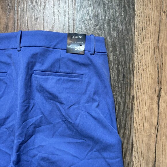J. Crew Factory Kallie Straight-Leg Pant Women's Size 14 Petite in Lilac NWT! - Picture 6 of 6